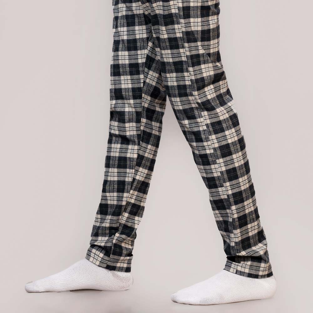 Flannel Plaid Smart Fit Pajama TZ-7006