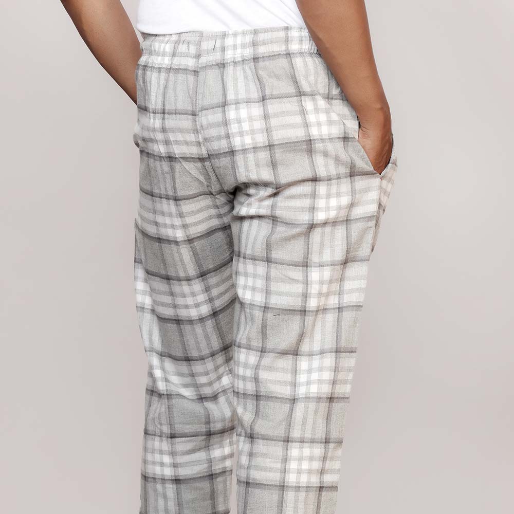 Flannel Plaid Smart Fit Pajama TZ-7007